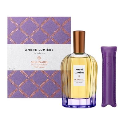 MOLINARD Ambré Lumière EDP 90 ml + Roll-on 7,5 ml